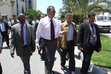 IUG President Receives a Delegation from the Organization of the Islamic Conference